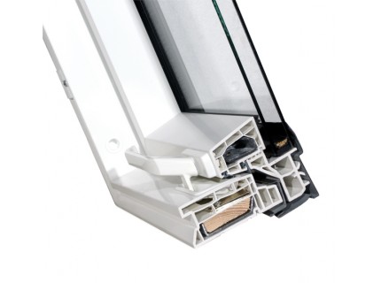 Окно FAKRO PTP V U3 "пластиковое окно" с вентклапаном
