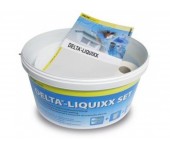 DELTA-LIQUIXX герметизирующая паста + армирующая лента для устройства воздухо- и паронепроницаемых примыканий пароизоляции к стенам, трубам, строительным элементам